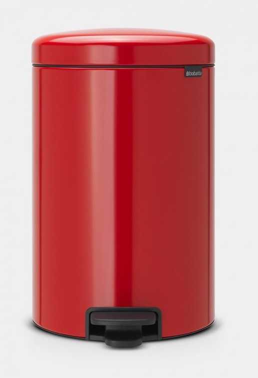 BRABANTIA  Newicon Pedal Bin - Passion Red 20 LT