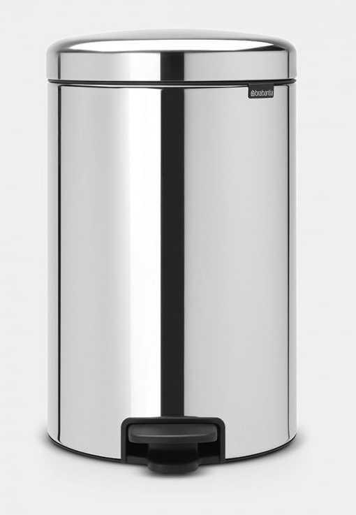 BRABANTIA  Newicon Pedal Bin - Brilliant Steel 20 LT