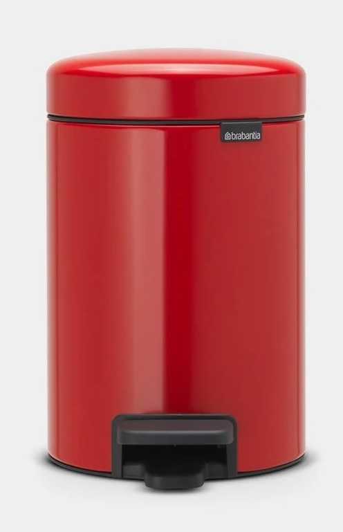 BRABANTIA  Newicon Pedal Bin - Passion Red 3 LT