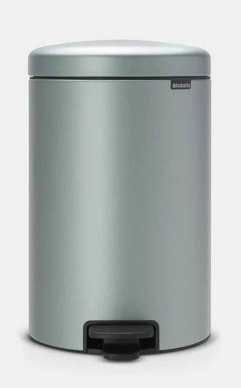 BRABANTIA Newicon Pedal Bin - Metallic Mint 20 LT