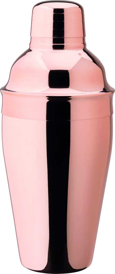 UTOPIA Copper Fontaine Cocktail Shaker 17.5oz (50cl)