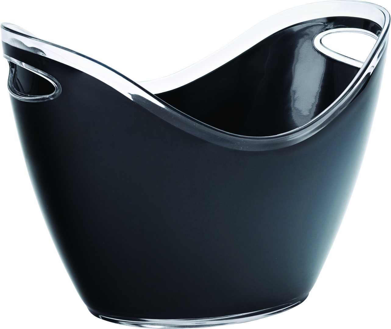 UTOPIA Small Champagne Bucket Black 10.5` (27cm)