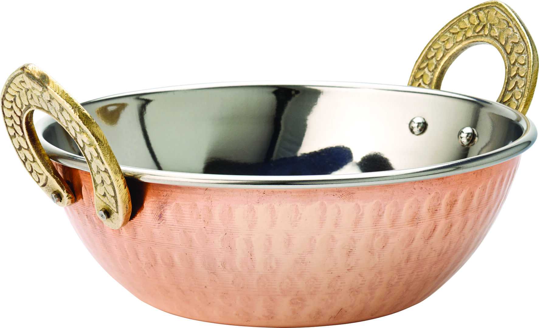 UTOPIA Copper Kadai Dish 6` (15cm) 19.25oz (55cl)