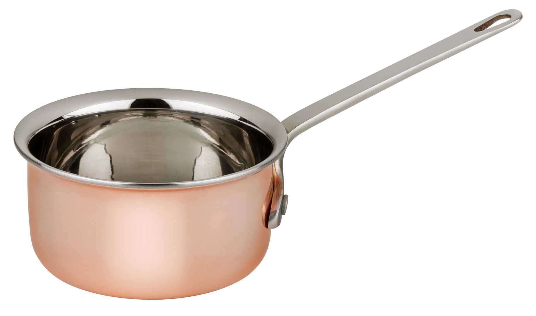 UTOPIA Copper Presentation Saucepan 4` (10cm) 10oz (28cl)