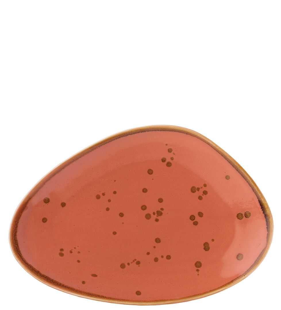 UTOPIA Earth Cinnamon Oblong Plate 11.5` (29cm)