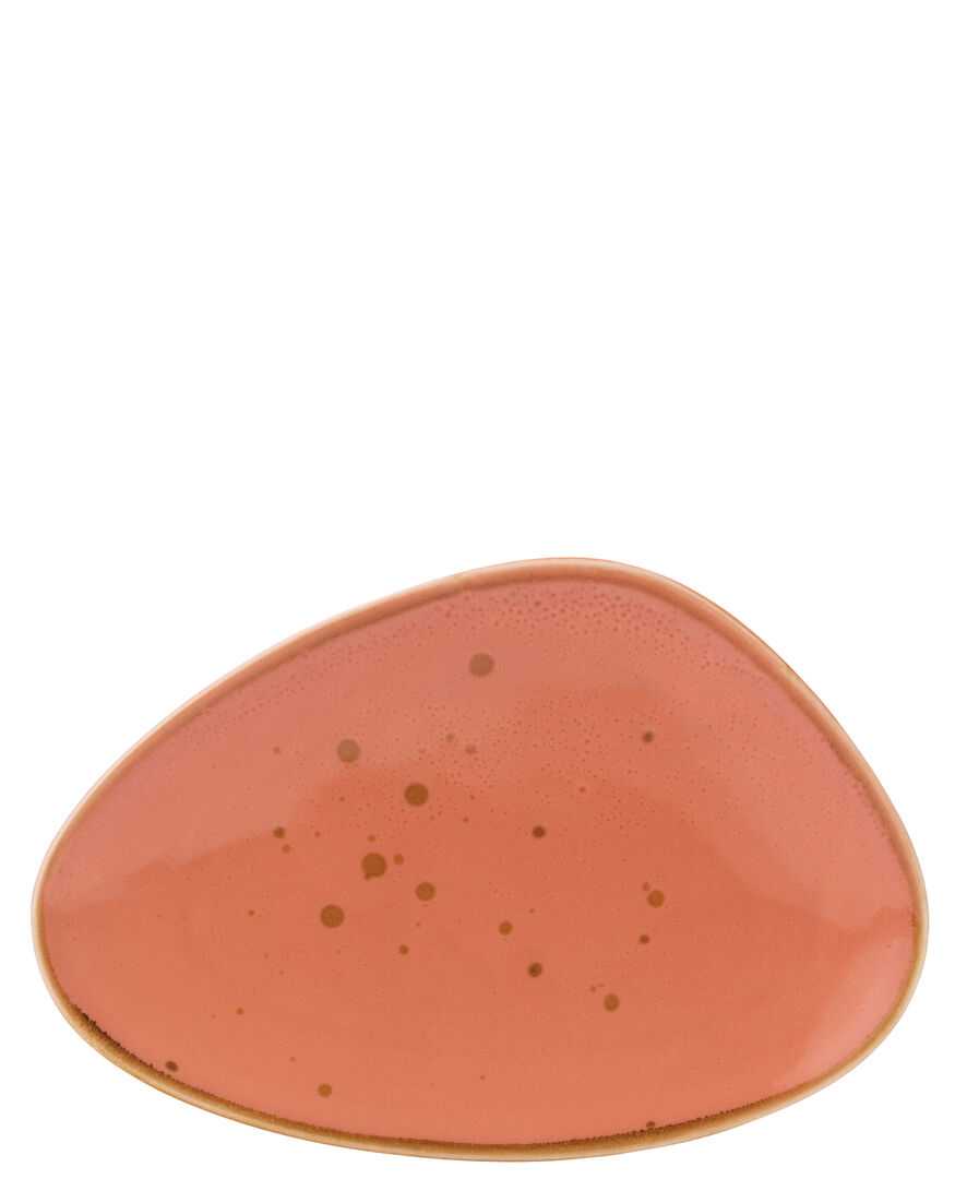 UTOPIA Earth Cinnamon Oblong Plate 10` (25.5cm)