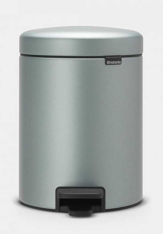 BRABANTIA Newicon Pedal Bin - Metallic Mint 5 LT