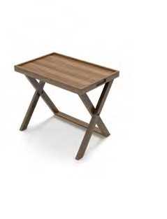 CRASTER Folding Short Tray Table