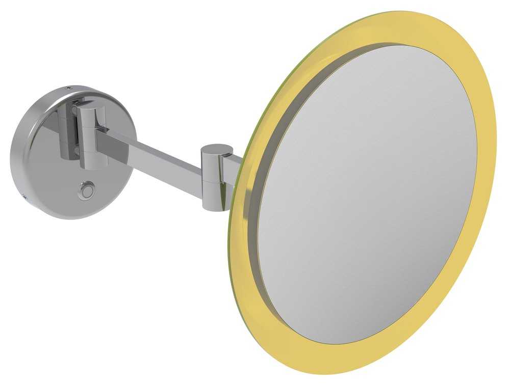 WATERBURY LED Round Frameless Shaving/Make Up Mirror