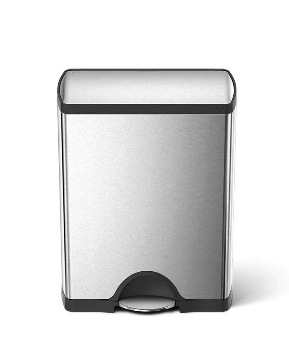 SIMPLE HUMAN Rectangular Step Trash Can