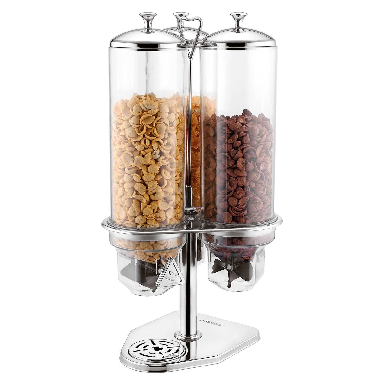 PADERNO Cereal Dispenser, 3 Section