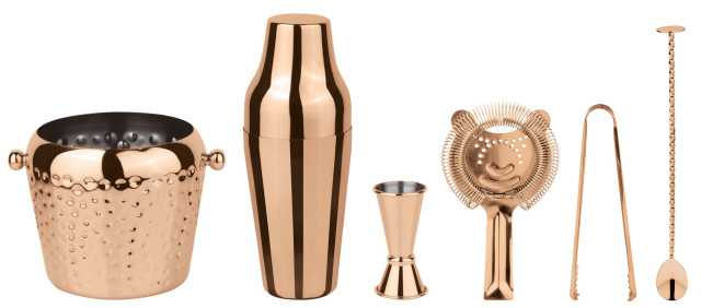 PADERNO Mixology Set 6 Pcs Ice, Copper