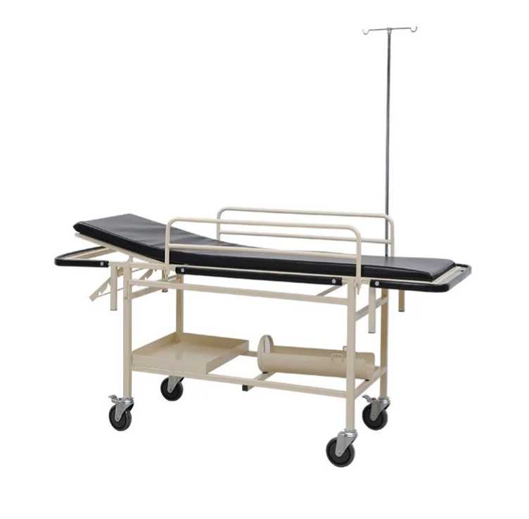 Patient Transport Stretcher With Small Wheels