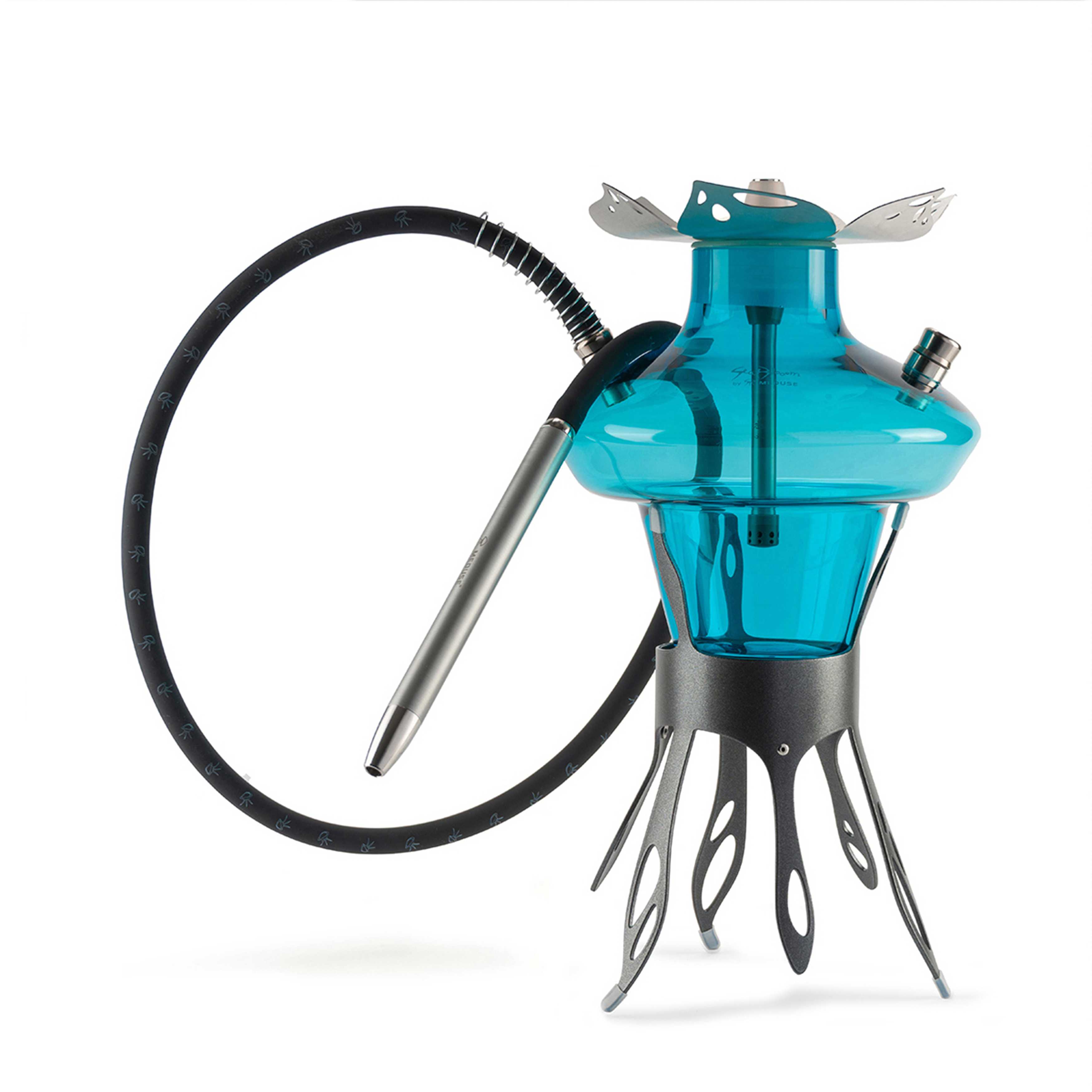 MEDUSE SeaBlooom Black Flexi Hose Waterpipe