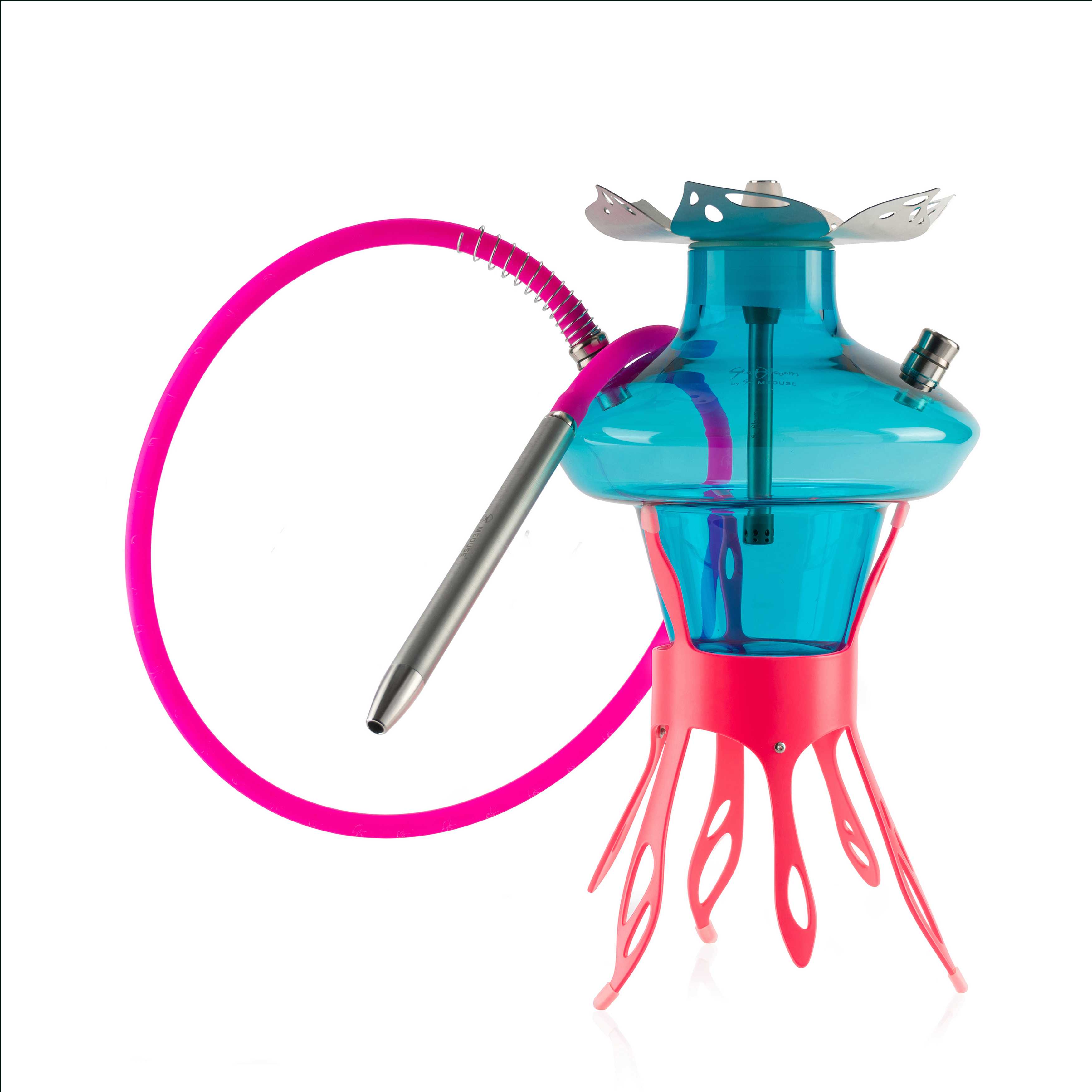 MEDUSE SeaBlooom Pink Flexi Hose Nargile