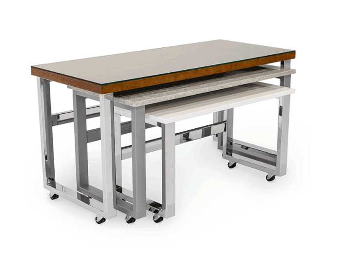 SICO Metal Leg Nesting Tables