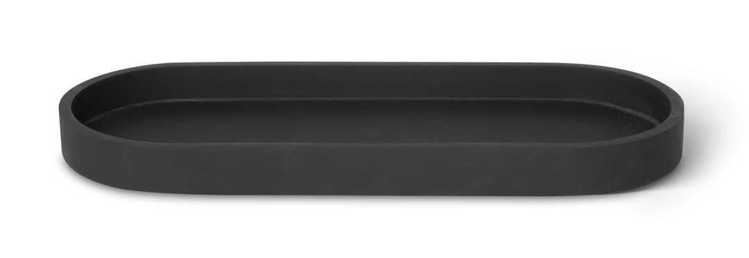 BENTLEY Azul Medium Black Amenity Tray