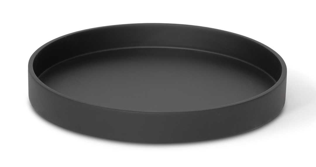 BENTLEY Ibu Medium Black Amenity Tray