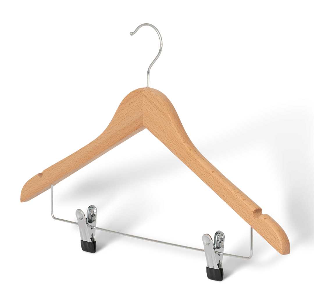 BENTLEY Graham Clothes Hanger with Hook and Clips
