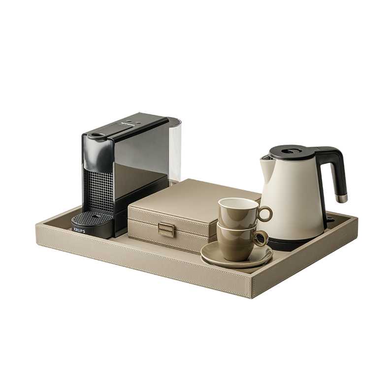 CROWN INTERNATIONAL Columbus Nespresso Karşılama Tepsisi ile Nespresso İkram Kutusu