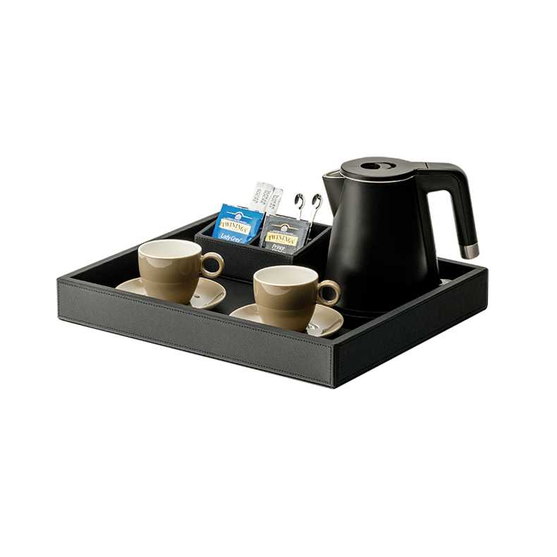 CROWN INTERNATIONAL Vasco Welcome Tray (Large) & Condiment Box