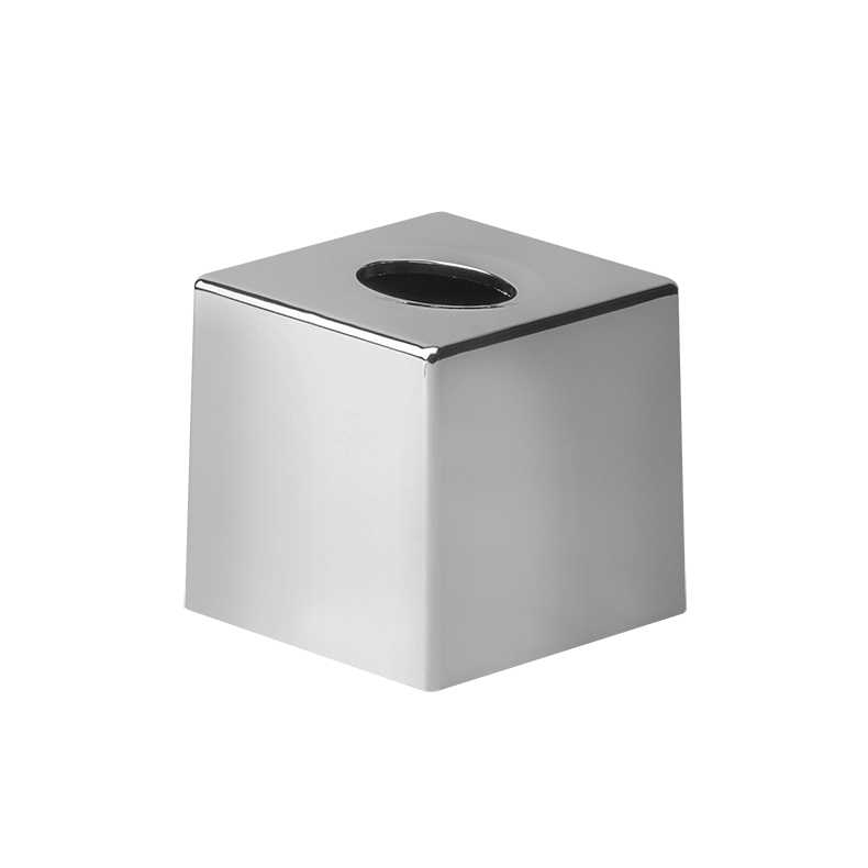 CROWN INTERNATIONAL Tissuebox Chrome