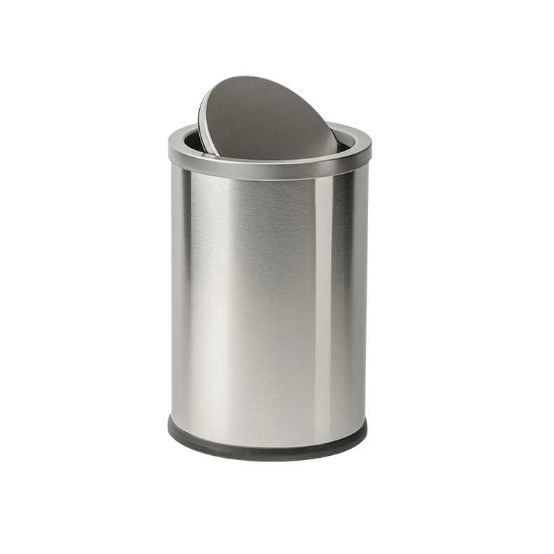 CROWN INTERNATIONAL Riga Swingtop Bin, 8 litre