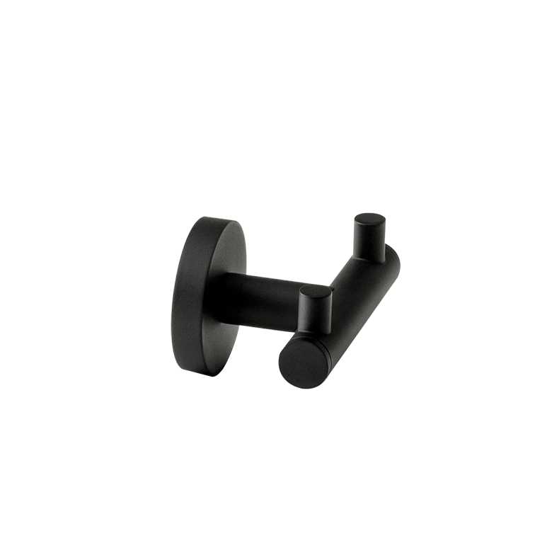 CROWN INTERNATIONAL Aveto Black Towel Hook