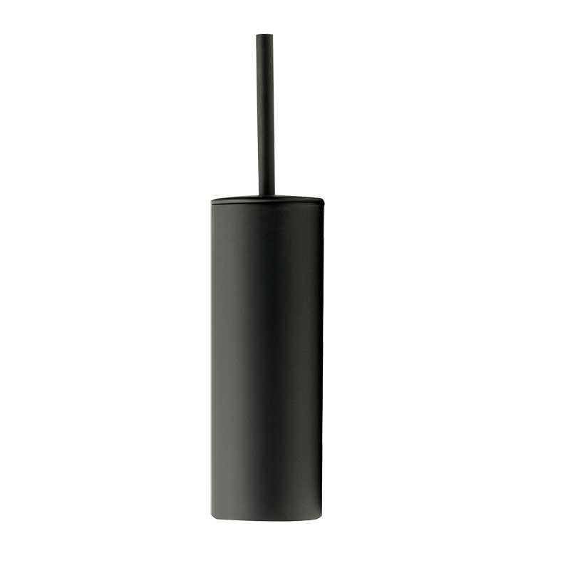 CROWN INTERNATIONAL Aveto Black Toilet Brush Holder