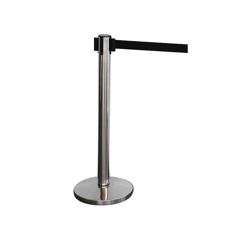 CROWN INTERNATIONAL Crowd Control Barrier Post with Belt 