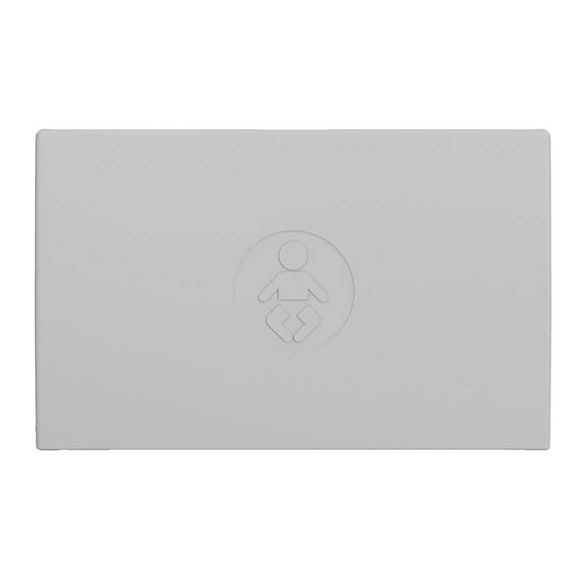FOUNDATIONS Horizontal Wall Mounted Baby Changing Station