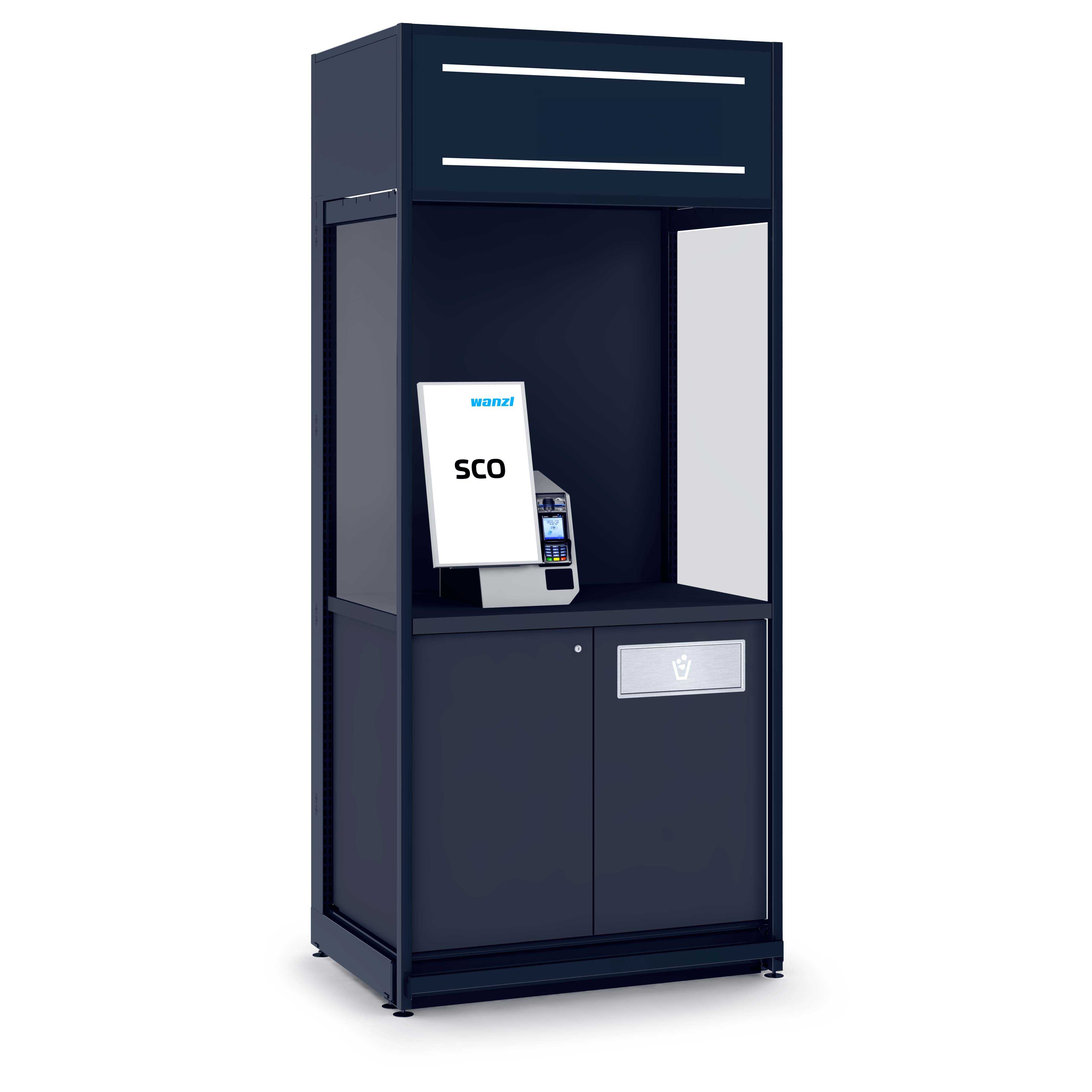 WANZL Wire Tech 100 Self Servis Ödeme Modülü