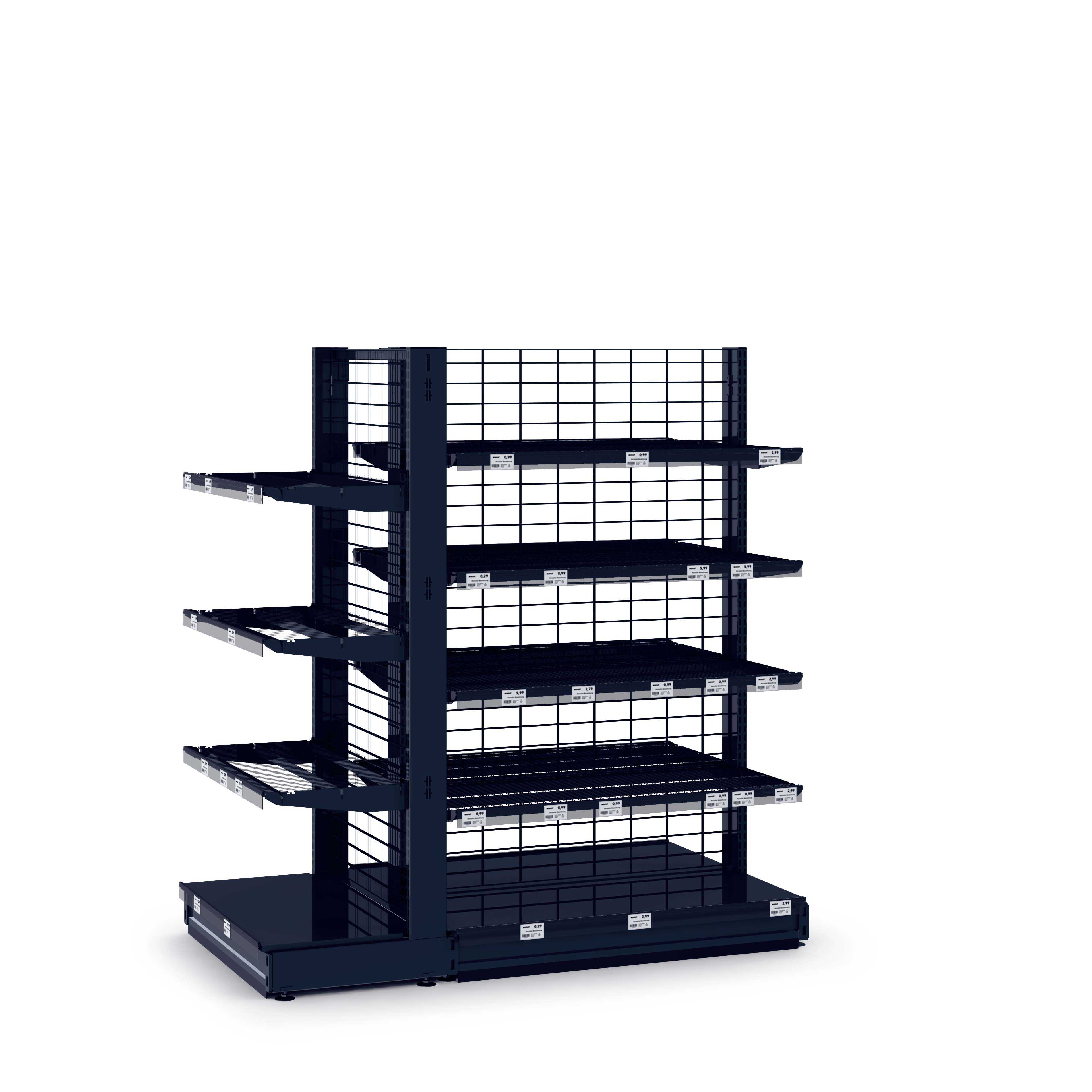 WANZL Display Gondola + Gondola Head