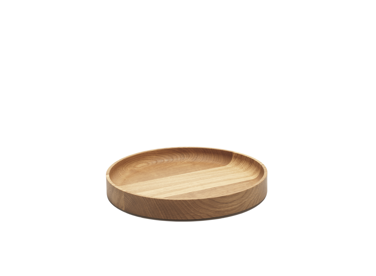 CRASTER Tilt Oak Straight Bowl - Large
