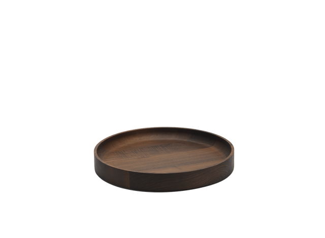 CRASTER Tilt Walnut Straight Bowl - Large