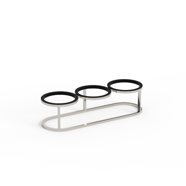 CRASTER Tilt Mini Triple Stainless Steel Frame - Low