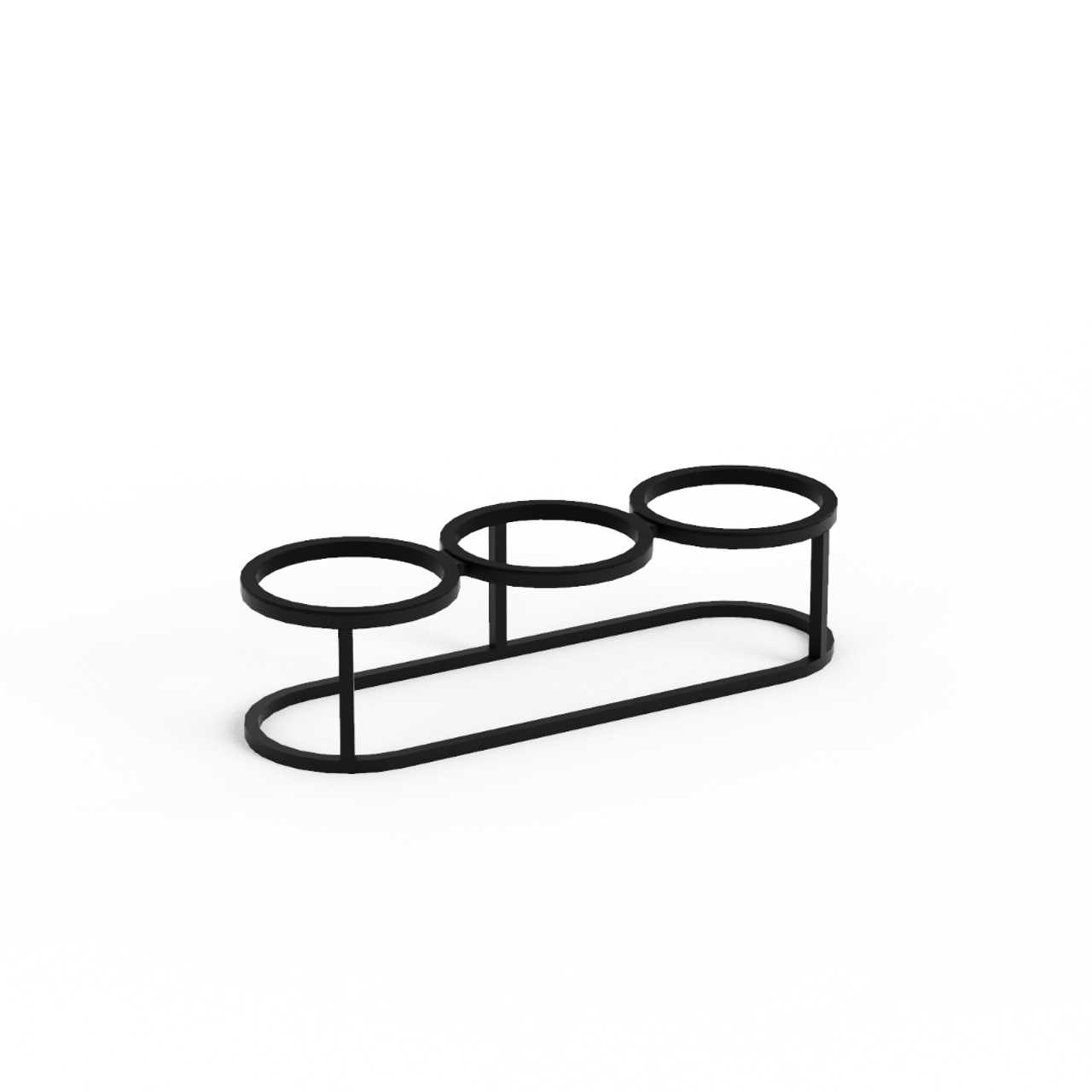 CRASTER Tilt Mini Triple Black Frame - Low