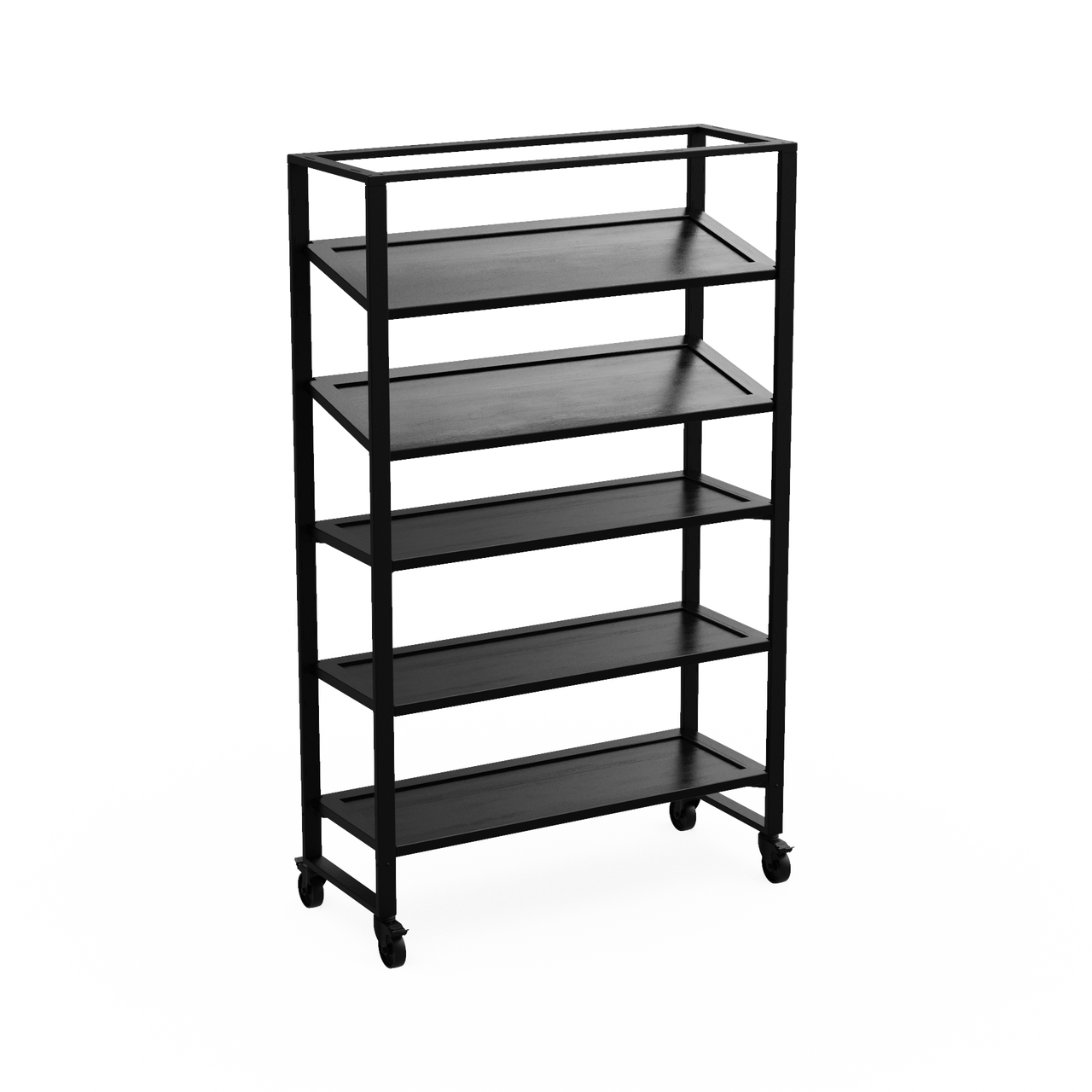 CRASTER Stak Black Shelving Unit