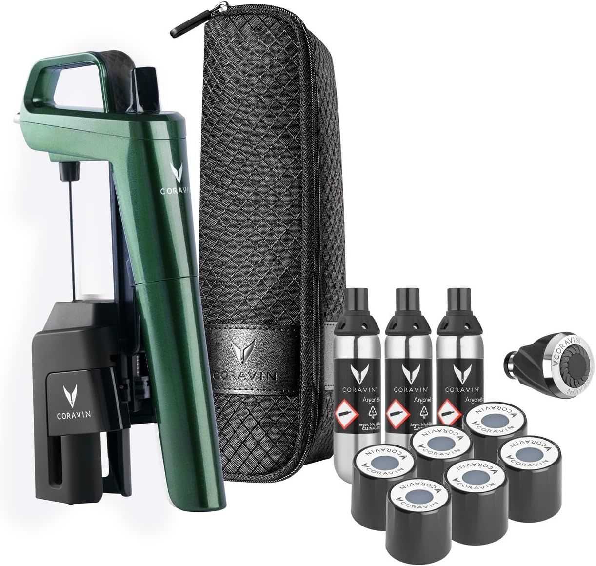 Wine Serving System Without Cork Removal