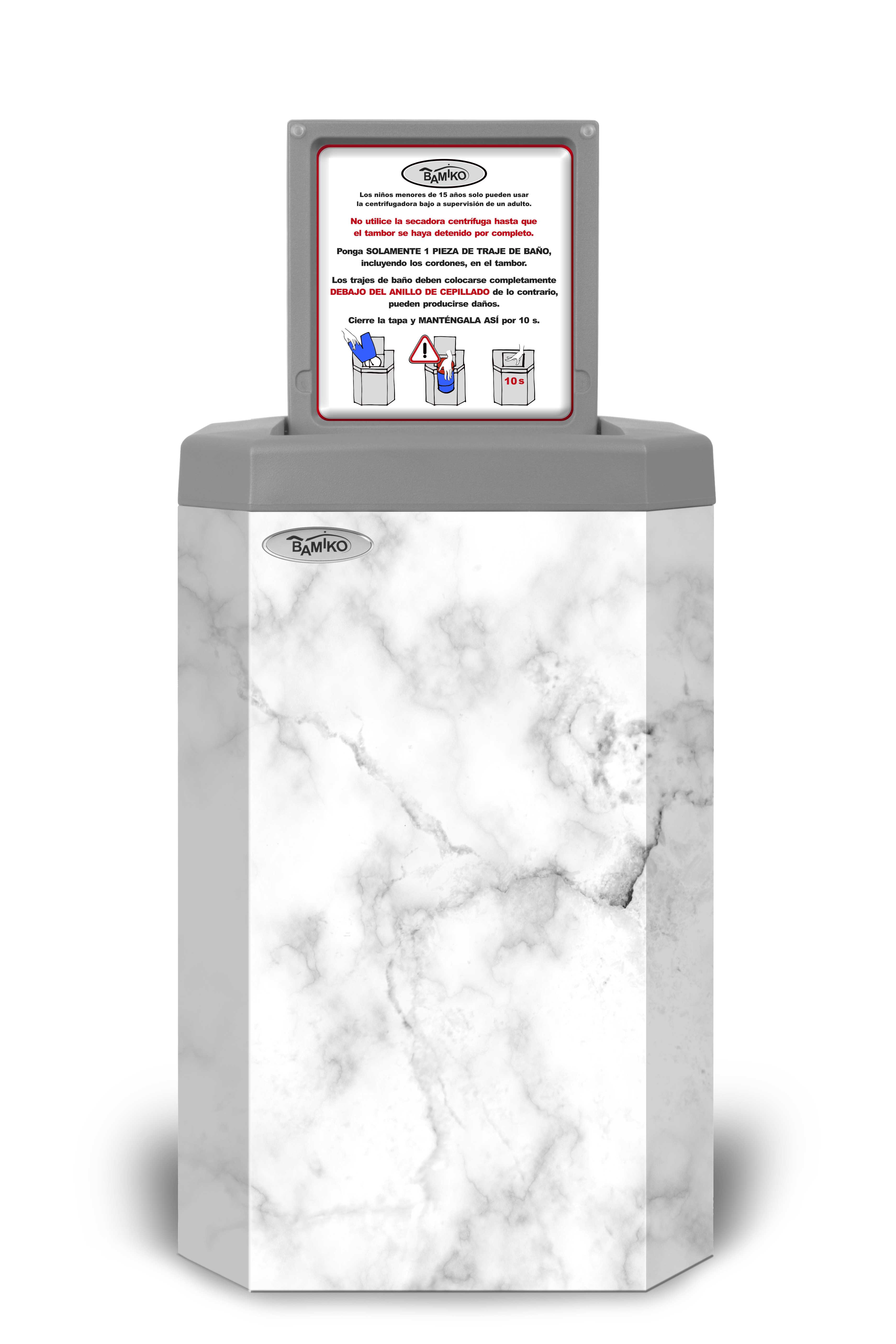 Bamiko Swimwear Spin Dryer, Marble