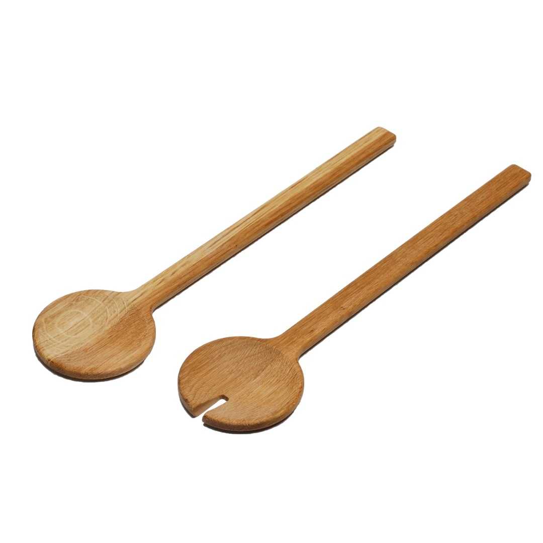 Craster Tilt Meşe Salata Servis Seti