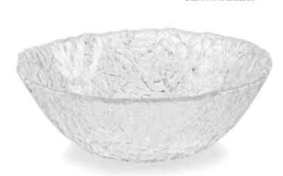 IVV Ice Şeffaf Cam Salata Kasesi