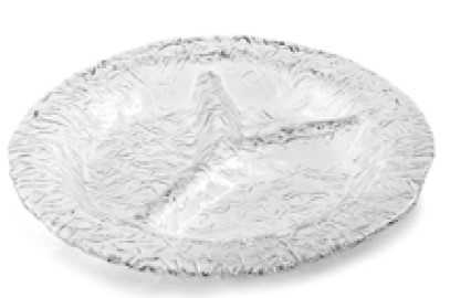 IVV Ice Şeffaf Cam Meze Tabağı