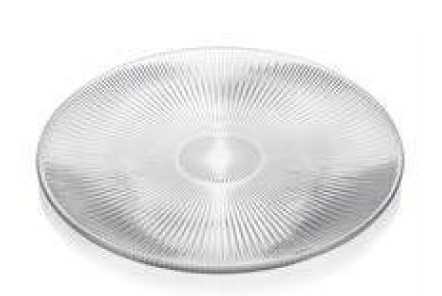 IVV Ishtar Platter in clear glass