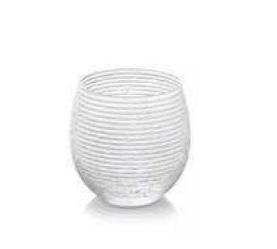IVV Multicolor Set 6 tumblers in clear glass