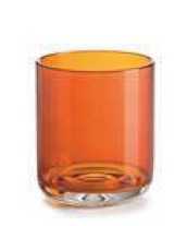 IVV Elite Set of 6 tumblers in high borosilicate glass amber