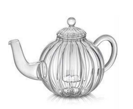 IVV Sahara Teapot with lid in clear borosilicate glass