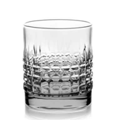 IVV Shake&Stir 4`lü Elmas Desenli Kehribar Renkli DOF Bardak Seti 