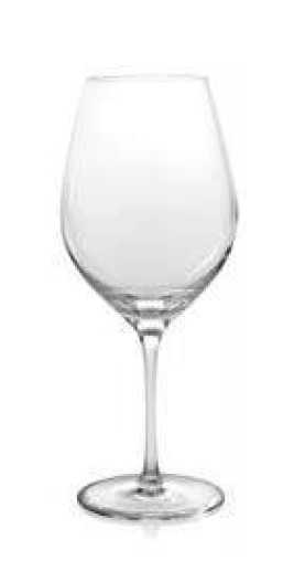 IVV Vizio Set 6 white wine stemglasses in clear glass
