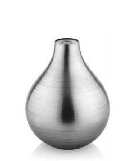 IVV Bombay Vase in platinum decorated glass